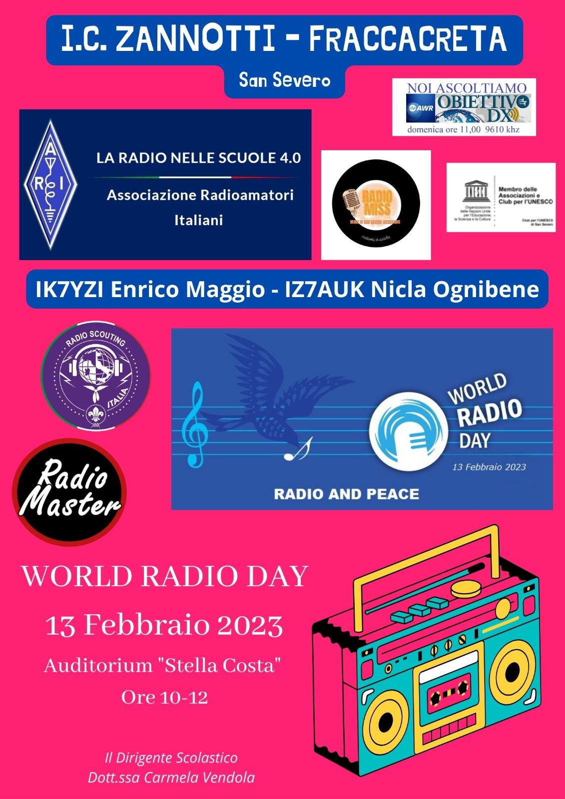 Il 13 febbraio il World radio day